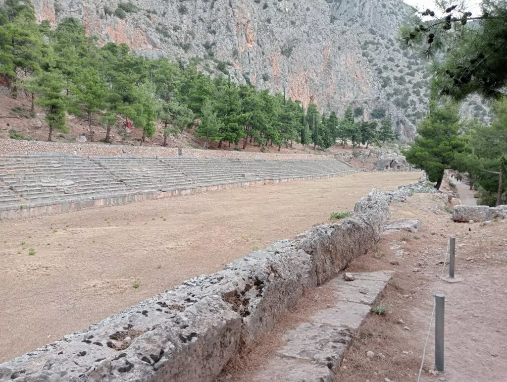 Lo stadio di Delfi
